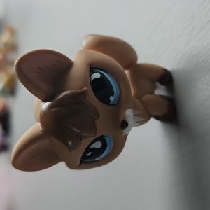 Authentic Littlest Pet Shop #673 Fox / Original Hasbro LPS
